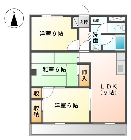 グランデールヒルズの間取り