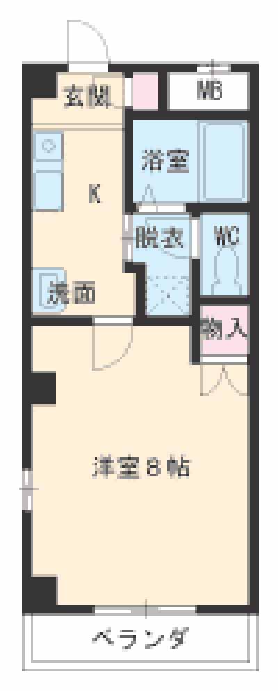 ブランシェ 平手南の間取り