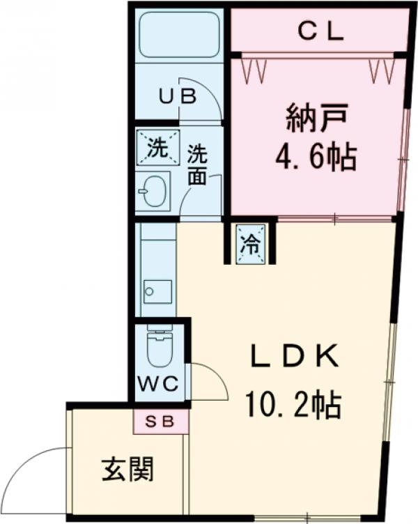 BASECAMP浜田山の間取り
