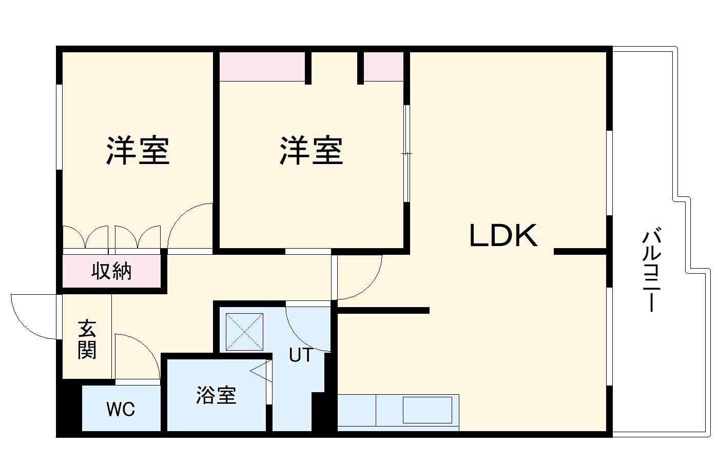 シャルードSの間取り