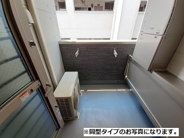 12/22 バルコニー