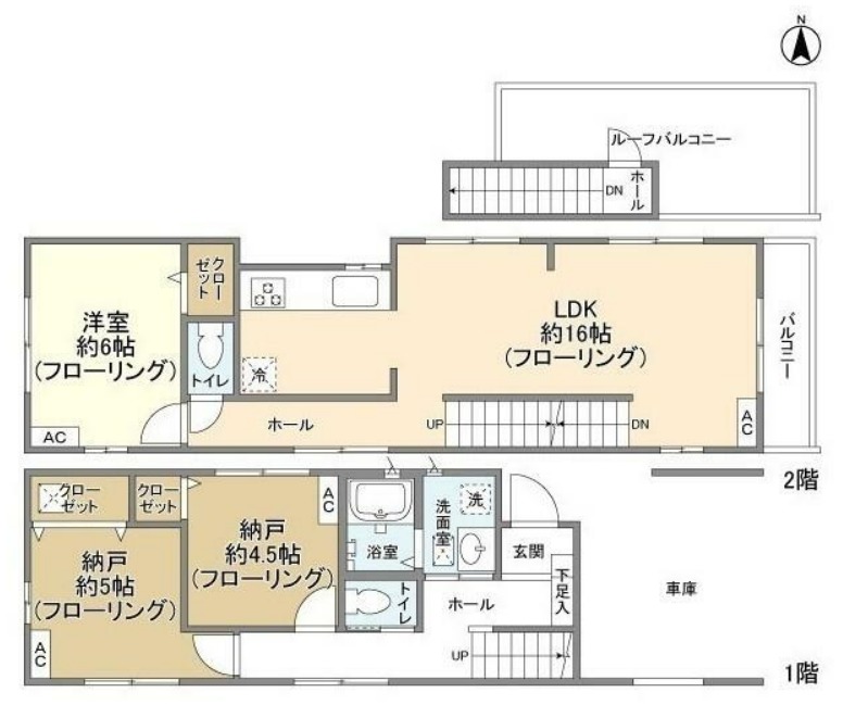 Kolet西新井の間取り