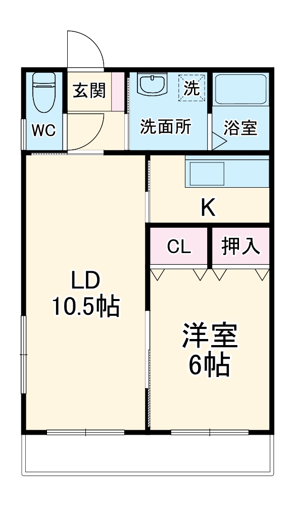 ブロードタウン大崎 H棟の間取り