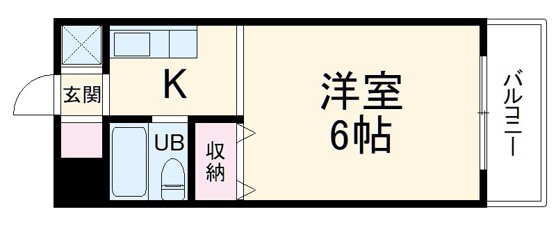 ゼンコウコーポラス3号館の間取り