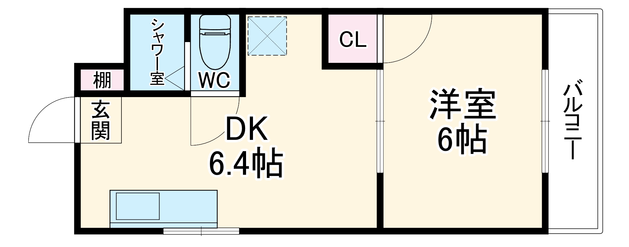 ロイヤルパレス桜の町の間取り