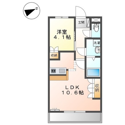 ソレイユの間取り