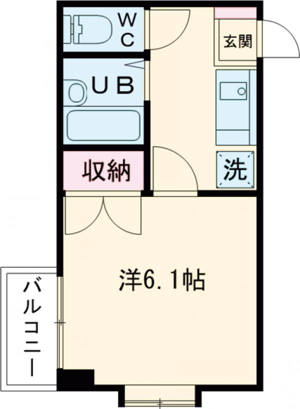 パールハイツの間取り