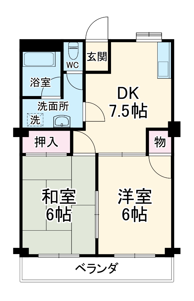 アーバンライフの間取り