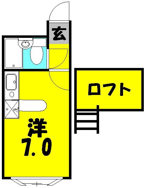 ベルピア北松戸1-2の間取り