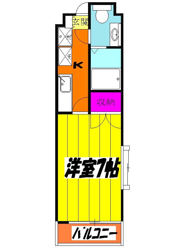 アーク松戸本町の間取り