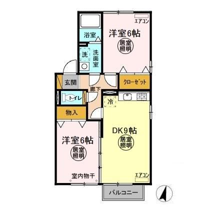 大黒屋 6の間取り