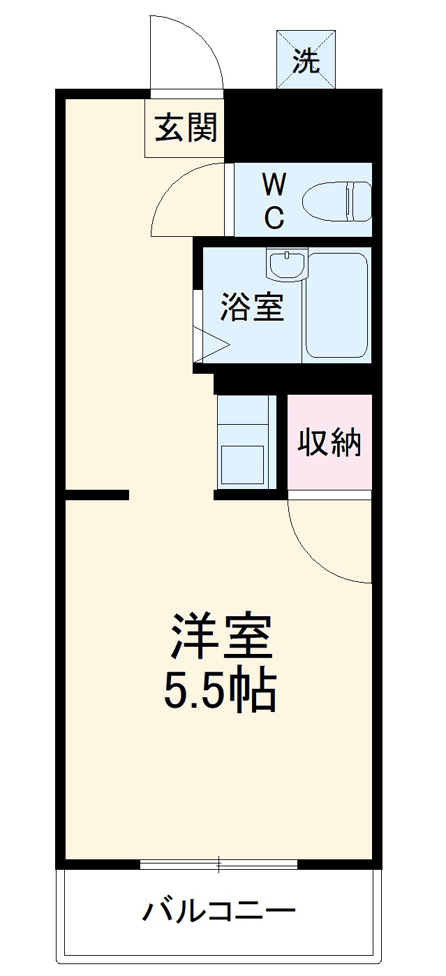 ハイツ・サンウェイの間取り