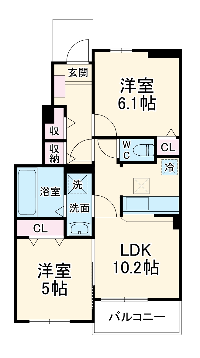 ATRANI BLANCHEの間取り