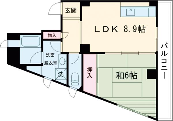 文栄マンションの間取り