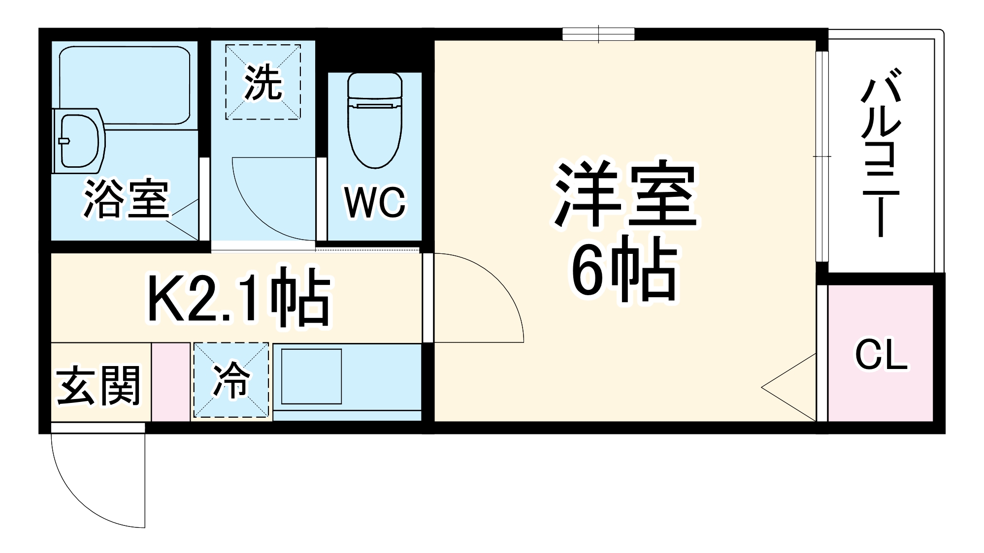 グリーンテラス所沢の間取り
