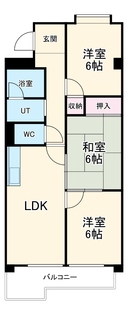ハイツ桜台の間取り