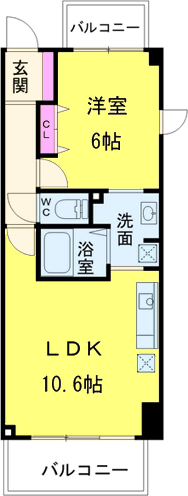 Precious Uの間取り