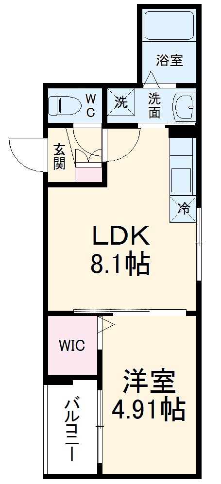 AJ草加新田の間取り