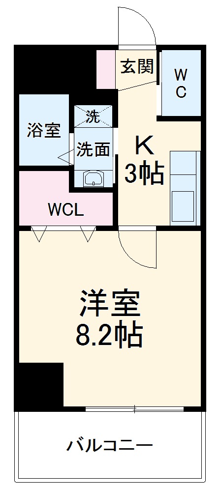 Ｃｅｒｅｓ志賀本通の間取り