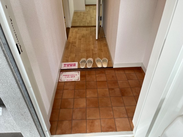 8/26 玄関
