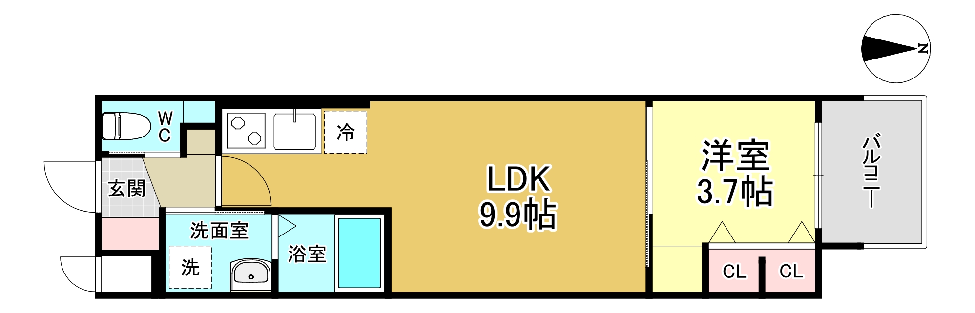 2/24 間取