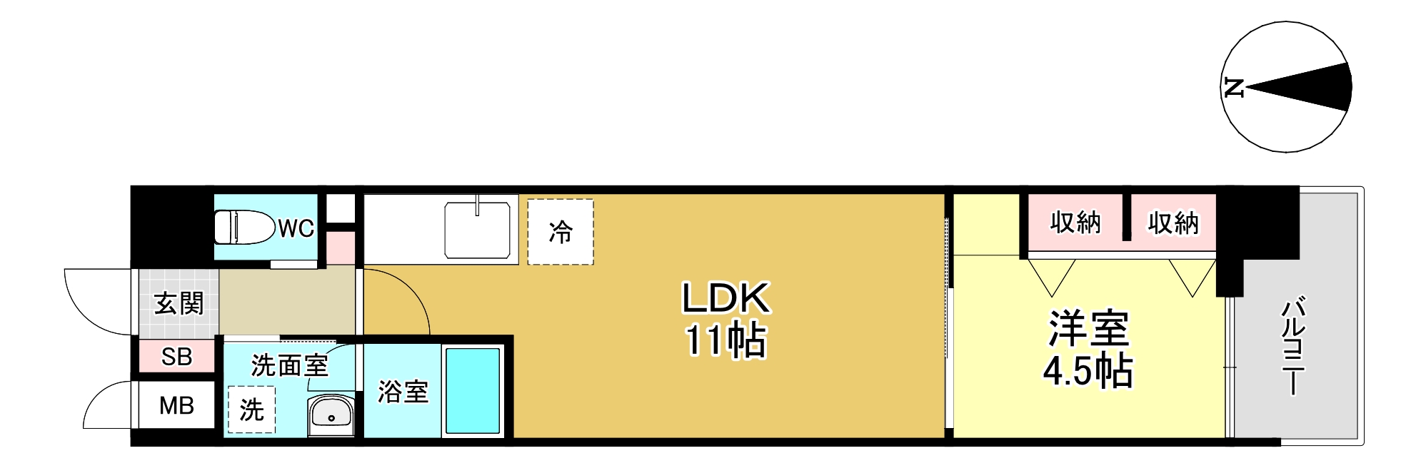 2/24 間取