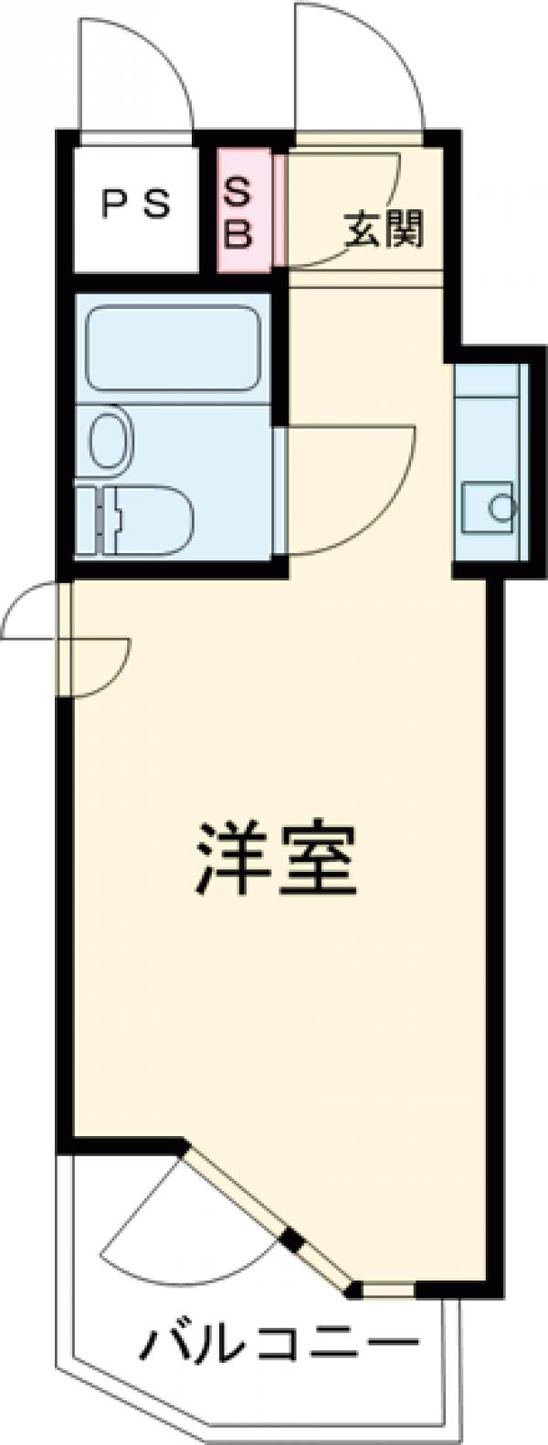 パレスハイツ千歳烏山の間取り