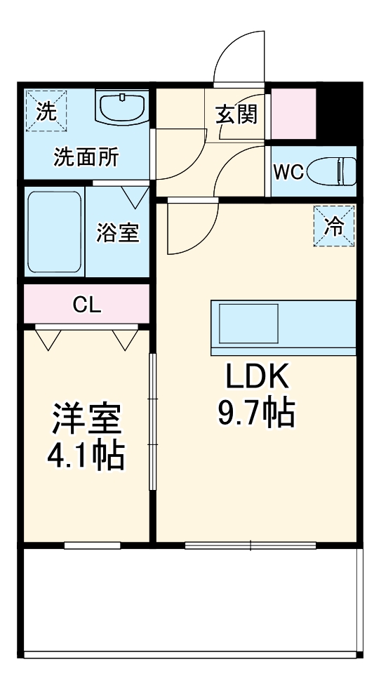 ALPS妙蓮寺の間取り
