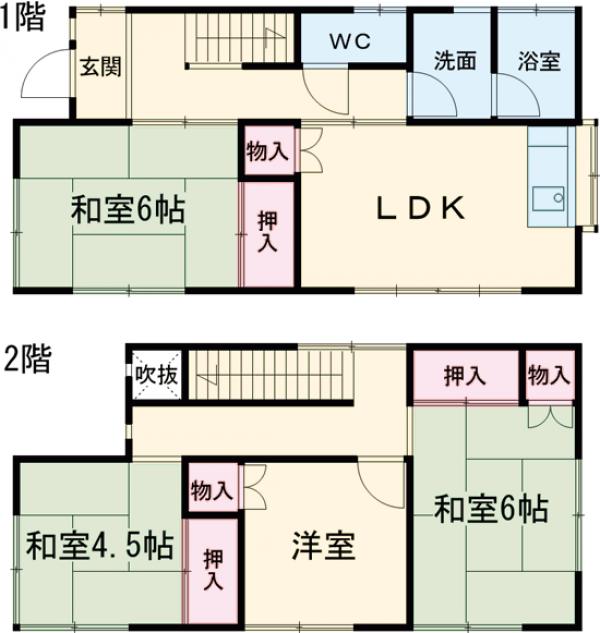 1/1 間取