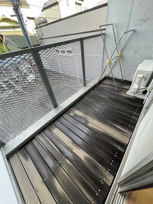 12/24 バルコニー
