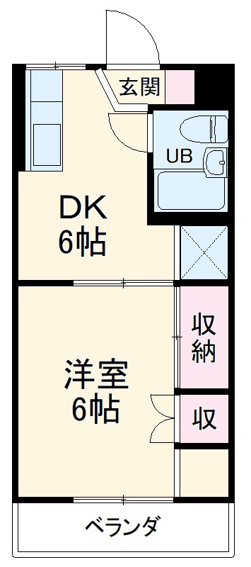 松下レジデンスⅢの間取り