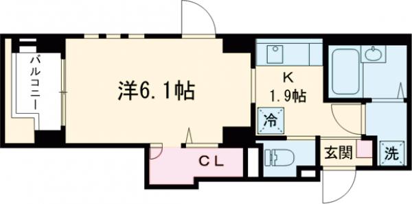プロスペリティ赤堤の間取り