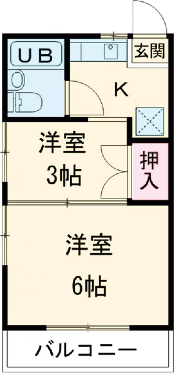 ソワサントの間取り