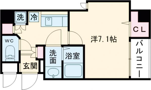 アドバンス京都デタンデュの間取り