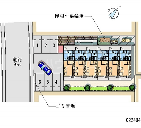 2/4 駐車場