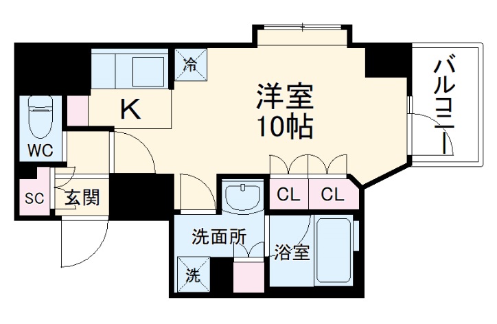 BPRレジデンス蕨の間取り