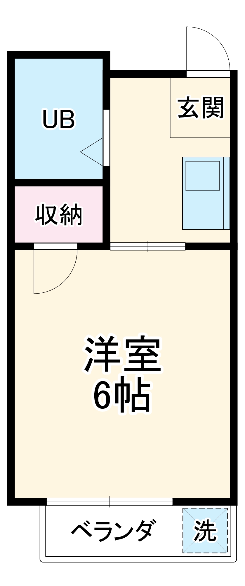 ソフィアマンションの間取り