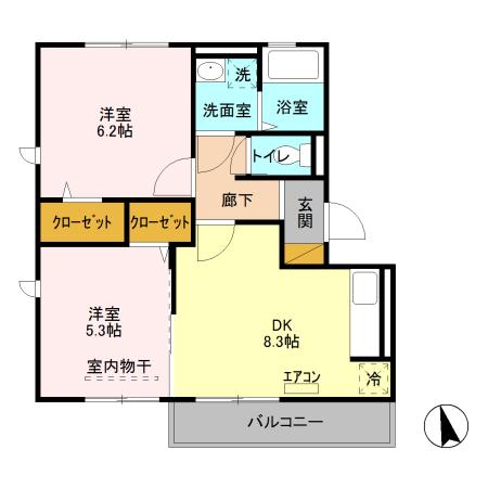2/26 間取