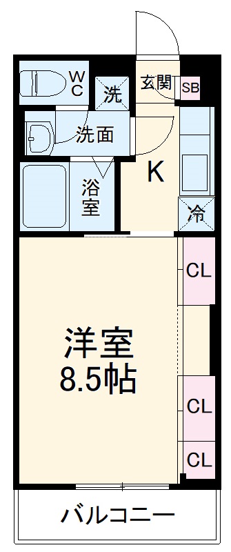 リブリ・ルーエの間取り