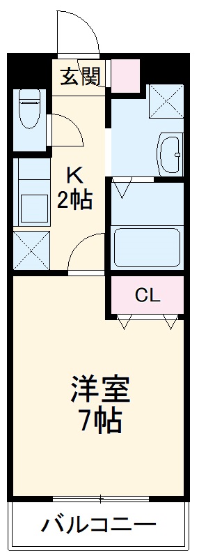 マルシェ瑞穂の間取り