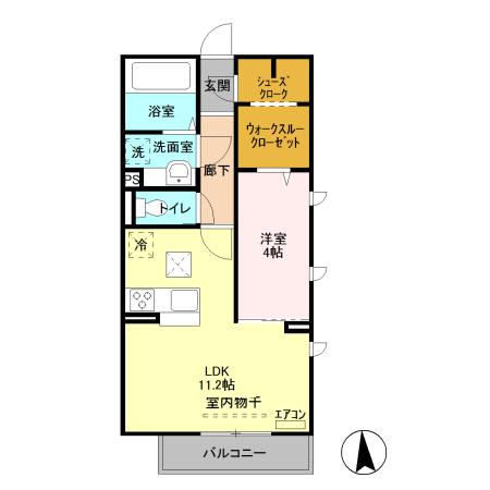 モン レーヴの間取り