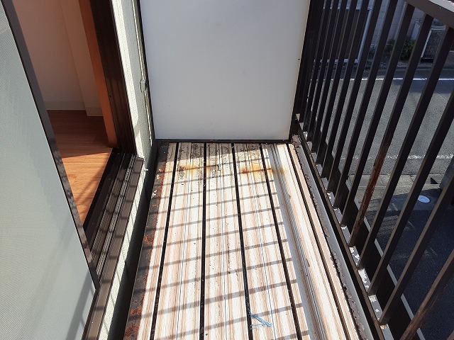 11/24 バルコニー