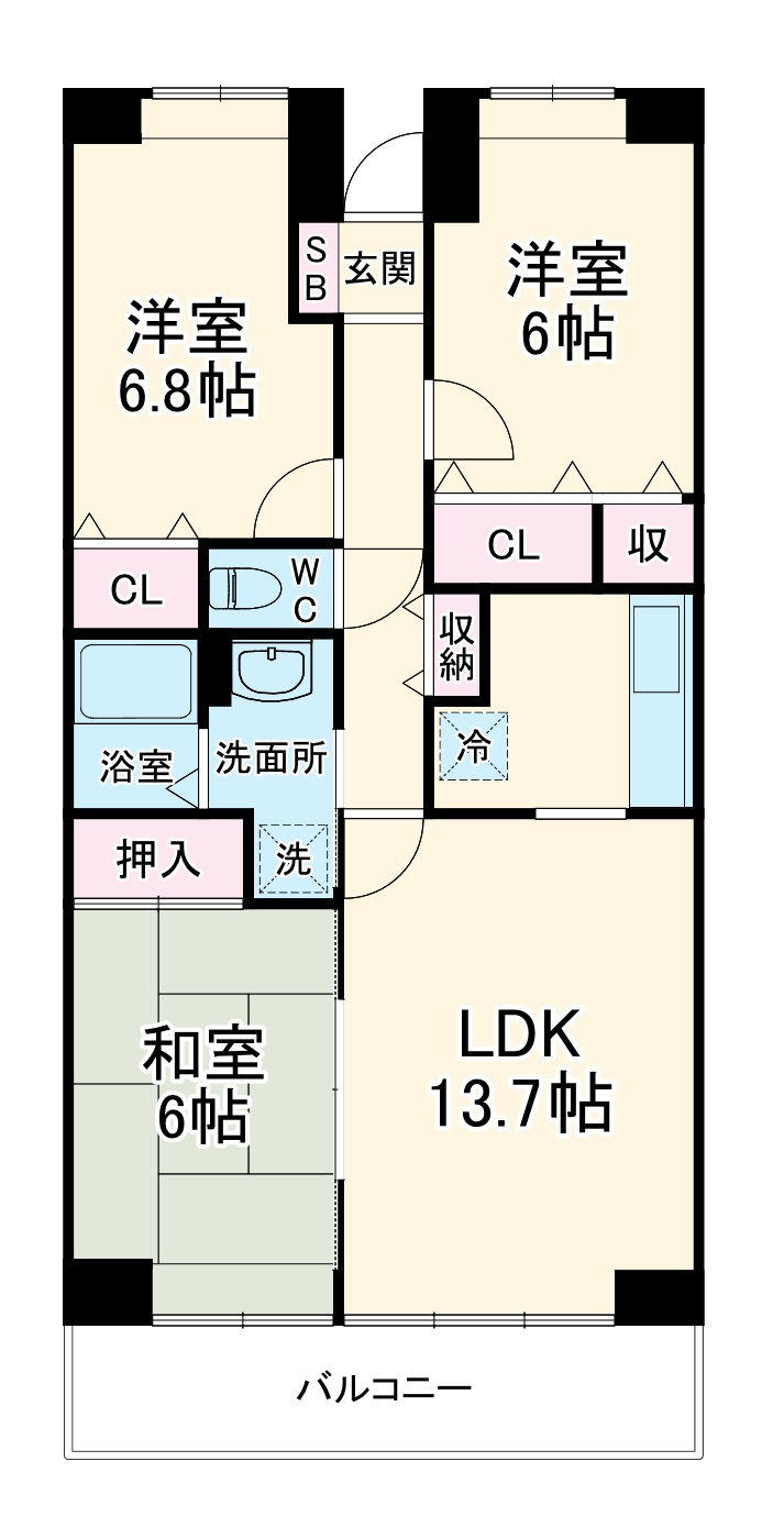 2/30 間取