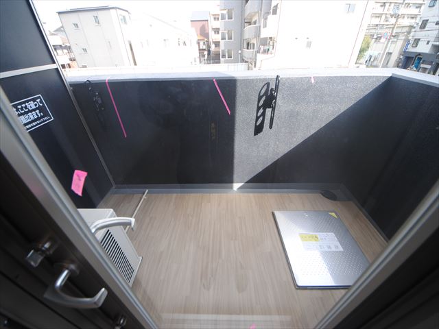 12/23 バルコニー