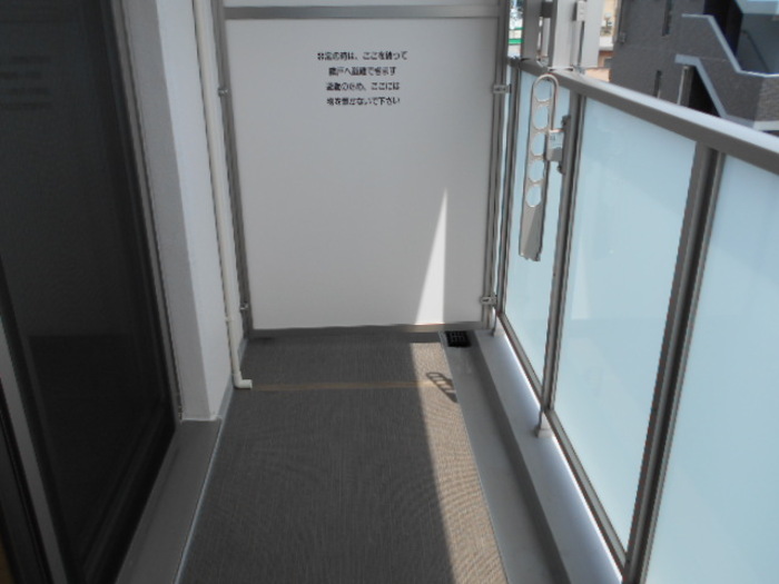 12/27 バルコニー