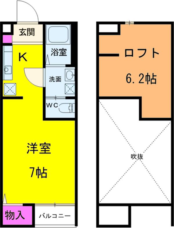 アーバンハウス上本郷の間取り