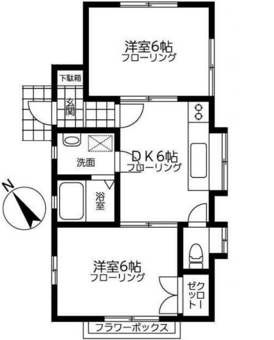 エスポワールの間取り