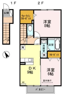 パークヒルズ ミモザの間取り