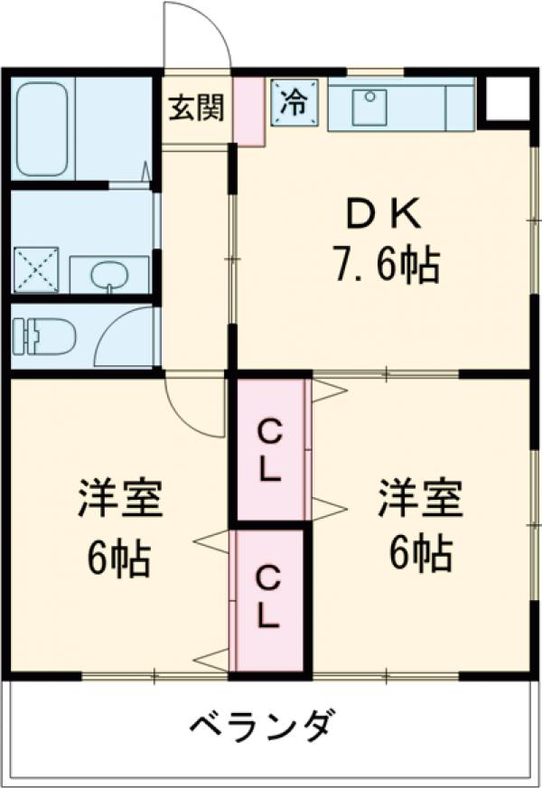 グリーンビレッジの間取り