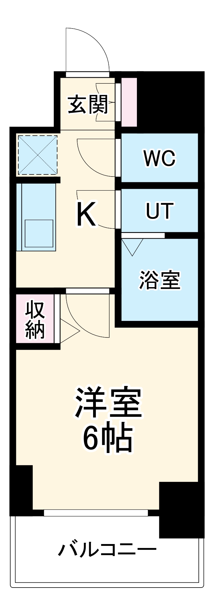 メイクス今池PRIMEの間取り
